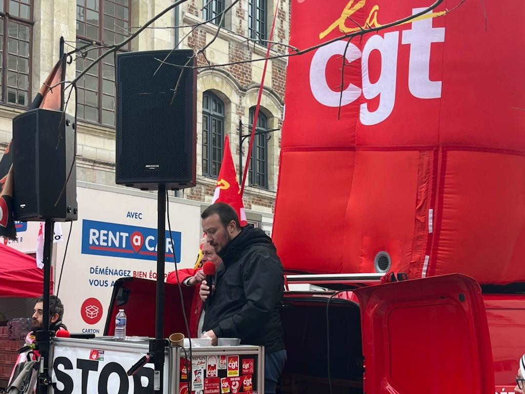 Photographie de l’intervention de Nicolas Froidure