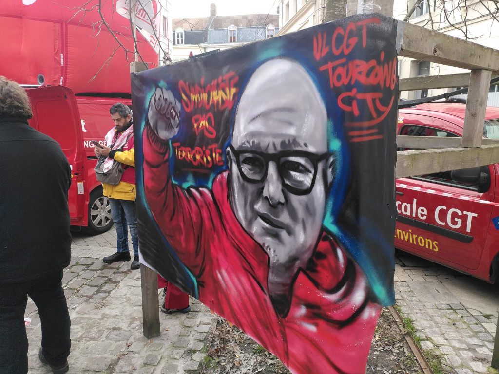 Photographie d’un graph représentant Jean-Paul Delescaut