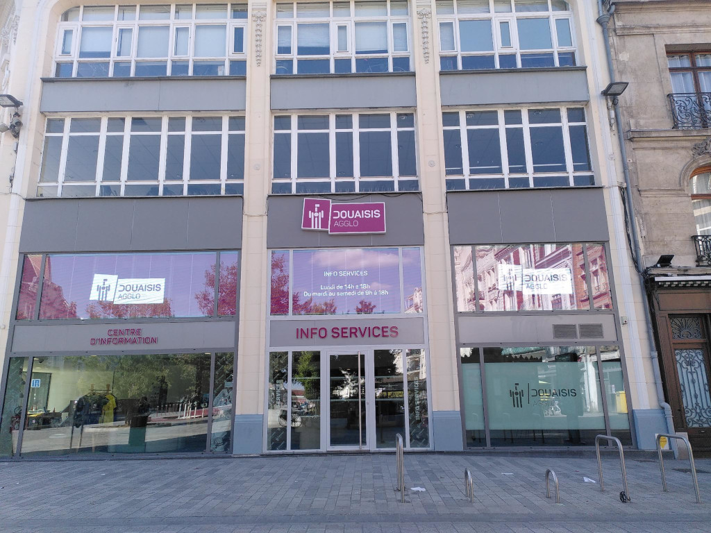 Affichage led de l’Office de Tourisme de Douai 2
